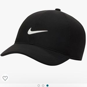 black nike swoosh dri fit hat